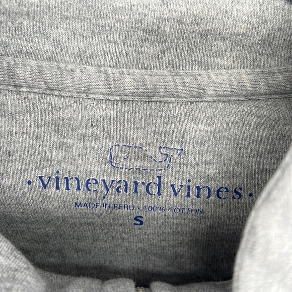 Vineyard Vines 1/4 Zip Pullover - Gray - Small - Picture 3 of 5